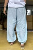 Made in Italy Pure Shores Cotton Paulo Balloon Pant Powder